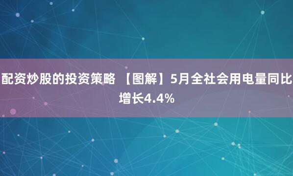 配资炒股的投资策略 【图解】5月全社会用电量同比增长4.4%
